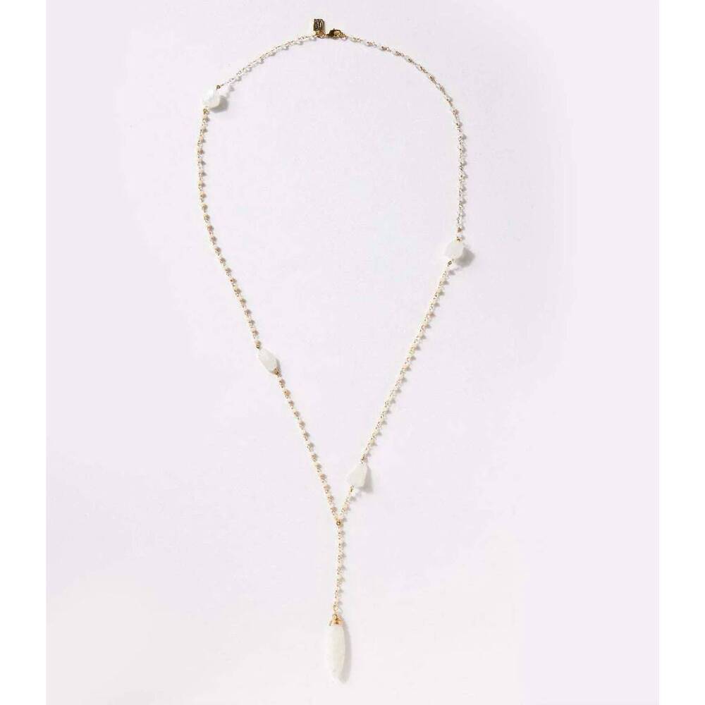NEW NATIVE GEM women's mirage necklace in gold
